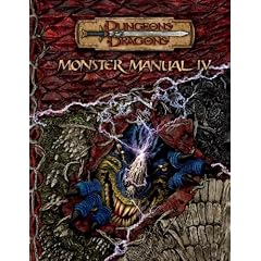 Monster Manual IV (D&D Supplement)