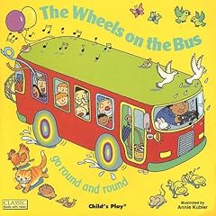 【クリックで詳細表示】The Wheels on the Bus： Go Round and Round (Classic Books With Holes)： Annie Kubler： 洋書