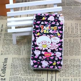 �u�S5���viPhone 4��p�@�n�[�h�P�[�X�@�A�C�t�H���P�[�X�@�J�o�[�@�J���C�C�f�U�C���@�ؕ��@Plastic Case for iPhone 4  �ی�t���t�B�����@USB�[�d�P�[�u���t�i1534-1�j