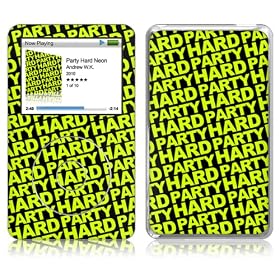 Music Skins iPod Classic�p�t�B����  Andrew WK - Party Hard Neon  iPod Classic   MSRKIPC00212