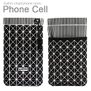 iPhone4S Phone Cell フォンセル スマホ/iPod/iPhone　巾着型　携帯ケース ブラック　BA10011-BK