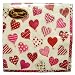 Caspari �t�@�b�V�����y�[�p�[�^�I�� Calico hearts L(Lunch)�T�C�Y 7470L