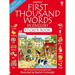 【クリックで詳細表示】First Thousand Words in English Sticker Book (First Thousand Words Sticker) [ペーパーバック]