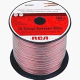  RCA AH16100SN 16-Gauge Speaker Wire (100 Feet)