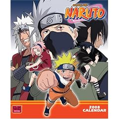 NARUTO 2008 WALL CALENDAR
