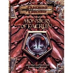 Monster Compendium: Monsters of Faerun (AD&D Accessory)