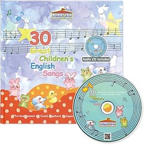 【クリックで詳細表示】【英語教材】30 Great Children English Songs (英語童謡CDつき)