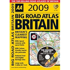 AA Big Road Atlas 2009 Britain (Aa Atlases and Maps)