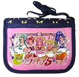  ☆yes! プリキュア5★ラウンドウォレット《紺》/2つ折り財布
