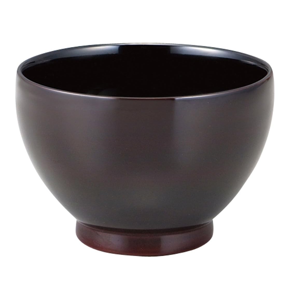 松田商事 020-001-27A 越前漆器 溜内黑お福椀