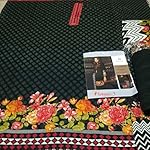 Black pashmina Dress Material With Dupatta