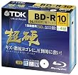 TDK �^��p�u���[���C�f�B�X�N ���d�V���[�Y BD-R DL(������2�w�f�B�X�N) 50GB 1-4�{�� �z���C�g���C�h�v�����^�u�� 10���p�b�N 5mm�X�����P�[�X ATBRV-50HCPWB10Z