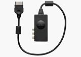  Microsoft Xbox AV Pack Advanced - Game console link cable - S-Video / composite video / audio - 4 pin mini-DIN, RCA, TOSLINK (F) - Xbox AV connector (M) - black
