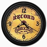  Collectible RECORD Beer & Ale Brewery Wall Clock