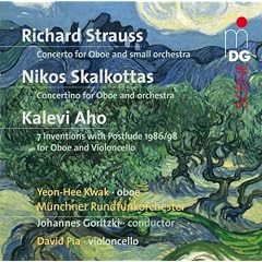 Strauss/Aho/Skalkottas: Oboe Concertos