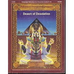 Desert of Desolation (Advanced Dungeons and Dragons Official Game Adventure 13-5)