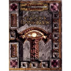 Expanded Psionics Handbook: Dungeons & Dragons Rulebook (D&D Rules Expansion)