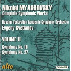 Myaskovsky: Symphonies Nos. 15 & 27