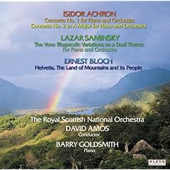 【クリックで詳細表示】Music of Achron Saminsky ＆ Bloch [Import]