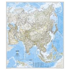 Asia Classic, Laminated: Wall Map