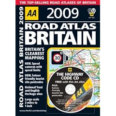 AA 2009 Road Atlas Britain (Aa Road Atlas)