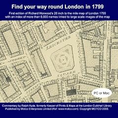 Find Your Way Round London in 1799: Richard Horwood's 26 Inch to the Mile Map of London