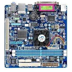 GIGABYTE �}�U�[�{�[�h Mini-ITX Atom D510 NM10 Express DDR2 PCI P&S-ATA GbE D-SUB GA-D510UD