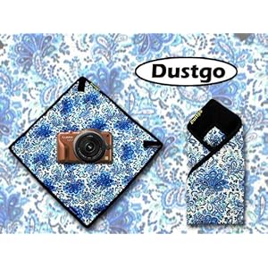 【クリックで詳細表示】コンパクトカメラ用カメラふろしき フラワー40cm＊40cm