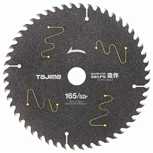 【クリックで詳細表示】タジマ チップソー 高耐久FS 造作用 165-52P TC-KFZ16552