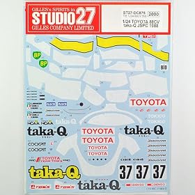 �ySTUDIO27/�X�^�W�I27�z1/24 �g���^ 88CV taka-Q JSPC 1988