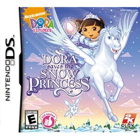 Dora the Explorer Dora Saves the Snow Princess (DS �A���Ł@�k�āj