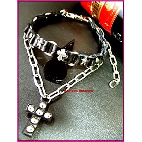 MAD DOG ROCKERS �p���N�����b�N�n�`���[�J�[�F���U�[ �`�F�[���E�N���X �X�^�[�E�X�^�b�Y �N���X ��(�u���b�N)�yMADE IN JAPAN(���{��)�z