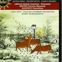 Clarinet Concertos By Arnold Britten & Maconchy