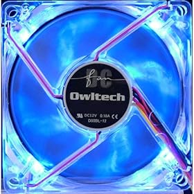 �I�E���e�b�N �I�E���e�b�N�I���W�i��LED�t�@�� �X�J�C�u���[LED �É�12cm OWL-FY1225L(SB)