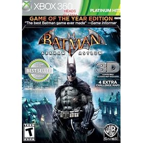 3D Batman Arkham Asylum Game of the Year Edition �iXBOX360 �A���� �k�āj3D���K�l����