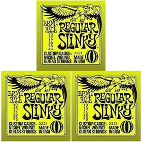 Ernieball Regular Slinky(2221)�~3�Z�b�g�@�A�[�j�[�{�[�� �G���L�M�^�[��