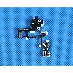 【クリックで詳細表示】Apple アップル iPhone4専用 ホワイト化ヘッドホンジャック リペアパーツ-533920