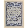 DMC �h���イ�L�b�g�wBlue Flowers ABC�xBK1051