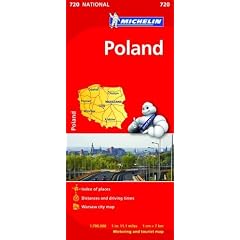 Poland (Michelin National Maps)