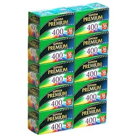 �t�W�J���[ SUPERIA PREMIUM 400 36EX �P�i�t�B������10�{