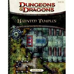 Haunted Temples Map Pack: A 4th Edition Dungeons & Dragons Accessory
