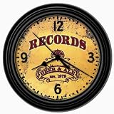 Collectible RECORDS Beer & Ale Brewery Wall Clock