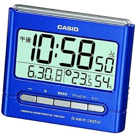 CASIO (�J�V�I) �d�g�f�W�^���ڊo�܂����v ���x�E���x�\�� �u���[ DQD-660J-2JF DQD-660J-2JF