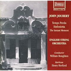 Joubert - Temps Perdu;Sinfonietta; The Instant moment