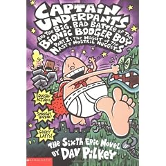 Captain Underpants and the Big, Bad Battle of the Bionic Booger Boy, Part 1: The Night of the Nasty Nostril Nuggets