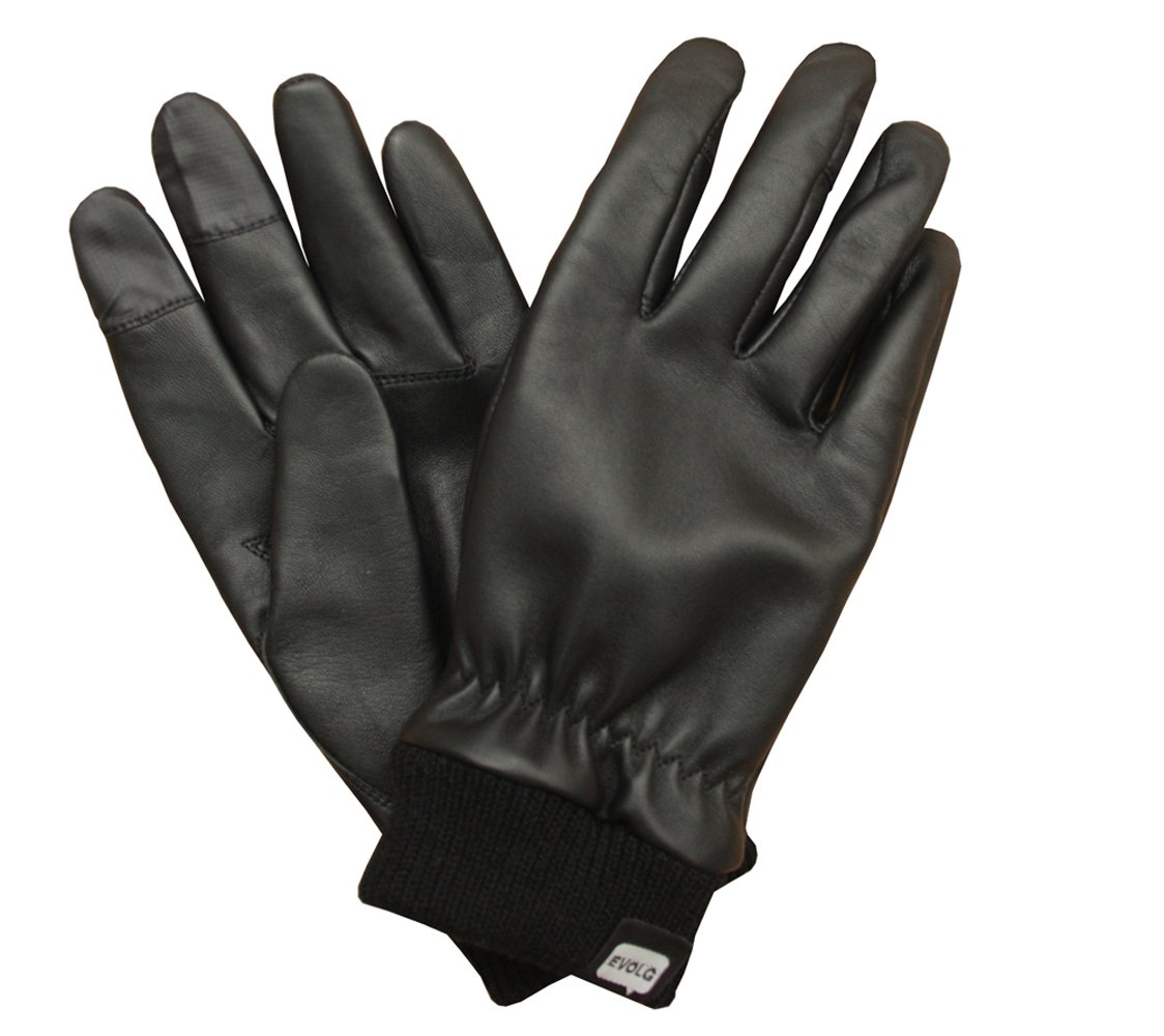 (エヴォログ)EVOLG EVOLG ラムレザー 男性用 iphone スマートフォン対応手袋 LET2105-01