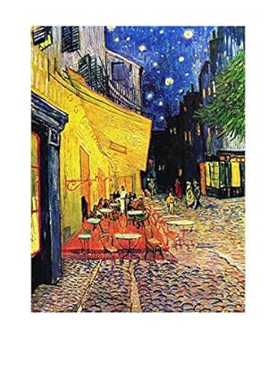 Picture Leinwandbild Terrazza Del Caffè In Place Du Forum Arles Di Notte - Van Gogh Vincent