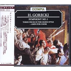 Gorecki - Orchestral and Vocal Works