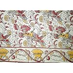 Multi Kalamkari Kamalkudi Cotton Dress Material Without Dupatta (1 meter)
