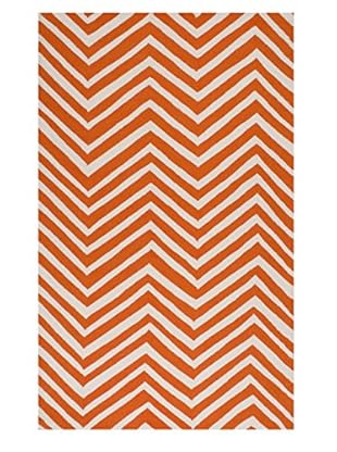 nuLOOM Hand Hooked Chevron Rug